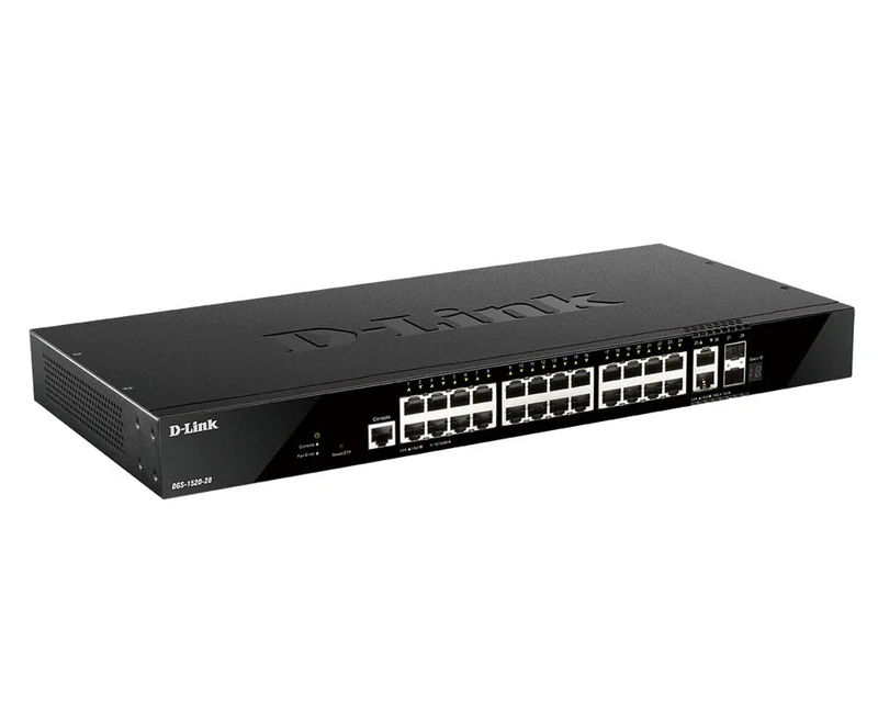 D-Link DGS-1520-28/E Switch 24xGbE 2x10GbE 2xSFP+ - Image 1