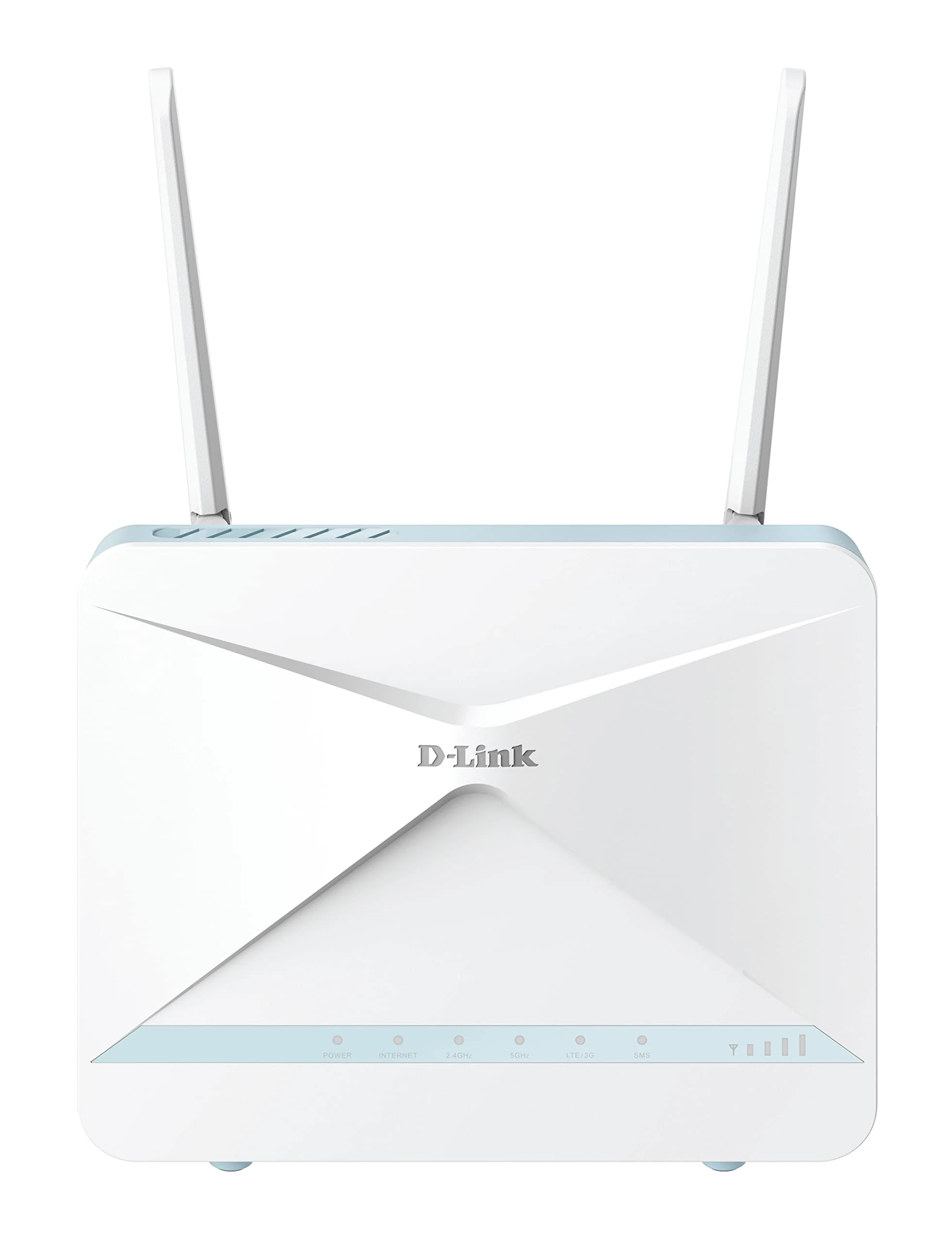 D-Link G416/B EAGLE PRO AI AX1500 4G+ Smart Router with 4G+ LTE Cat 6 Download Up to 300Mbps, Wi-Fi6, AI Traffic Optimiser, Gigabit Ports, WPA3, Wi-Fi Mesh support, Unlocked for All Networks.