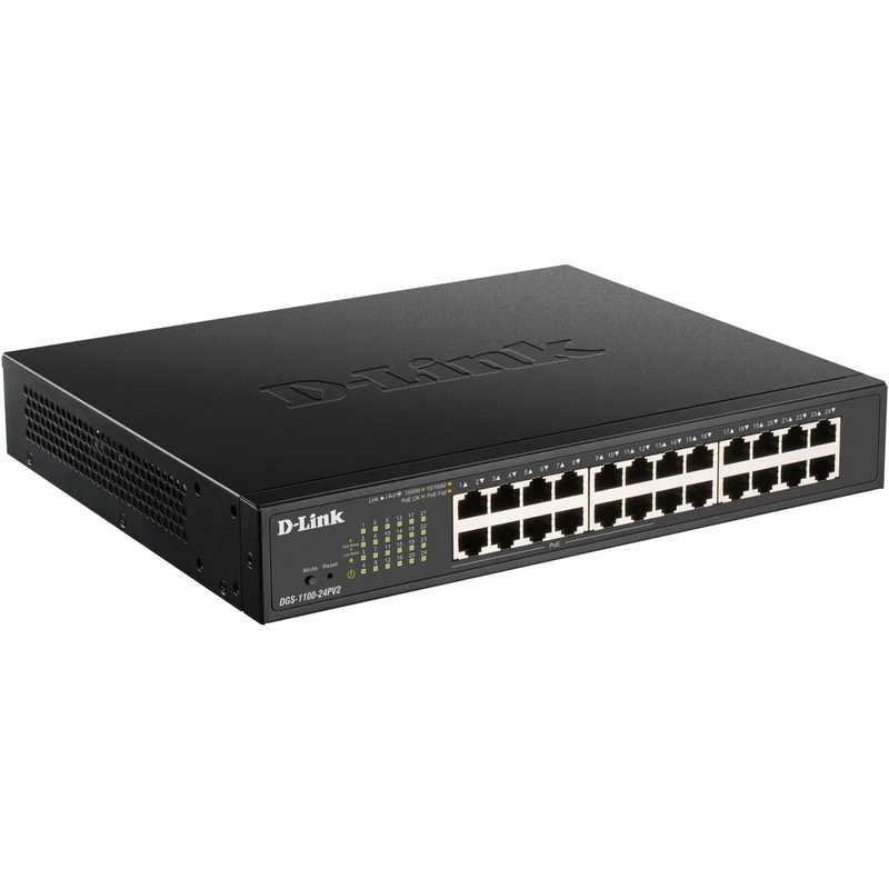 D-Link 24-Port Layer2 PoE Smart Switch