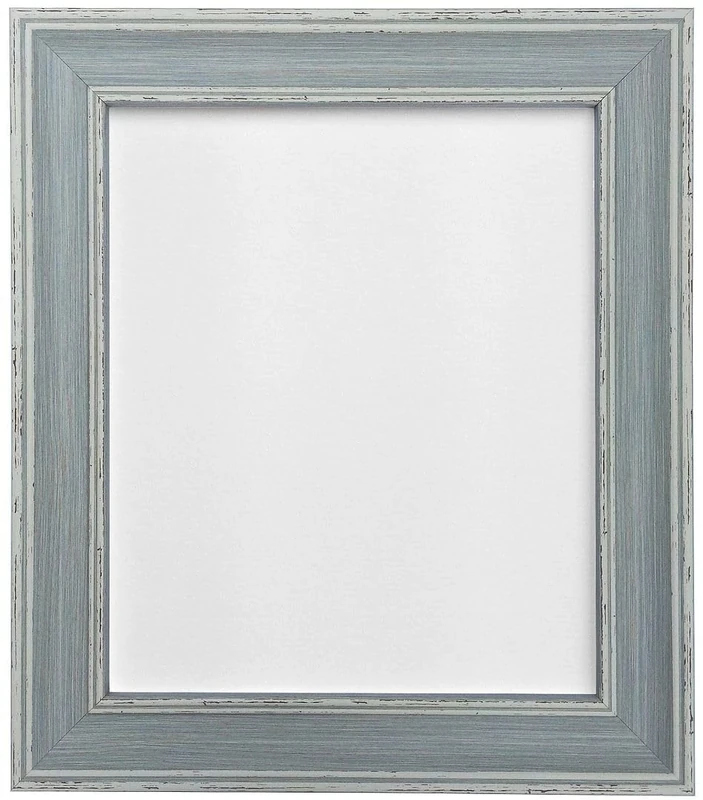 FRAMES BY POST Scandi Vintage Distressed Blue Picture Photo Frame A1