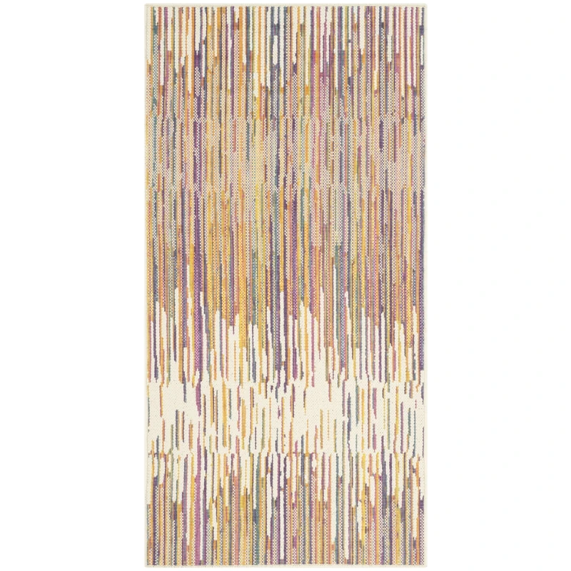 Safavieh Traditional Indoor Hand Tufted Rectangle Area Rug, Chelsea Collection, HK150, in Ivory / Blue, 114 X 175 cm for Living Room, Bedroom or Any Indoor Space