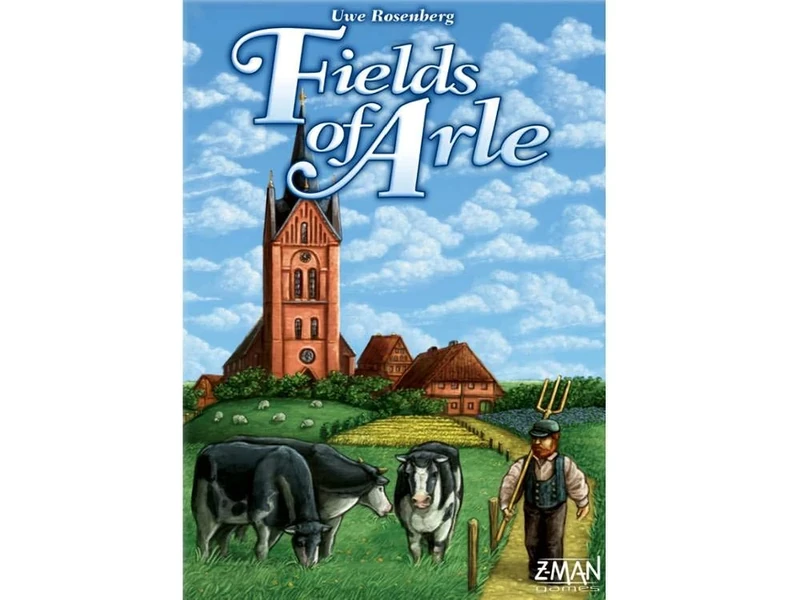 Feuerland Spiele | Fields of Arle | Board Game | Ages 14+ | 1-2 Players | 60-120 Minutes Playing Time
