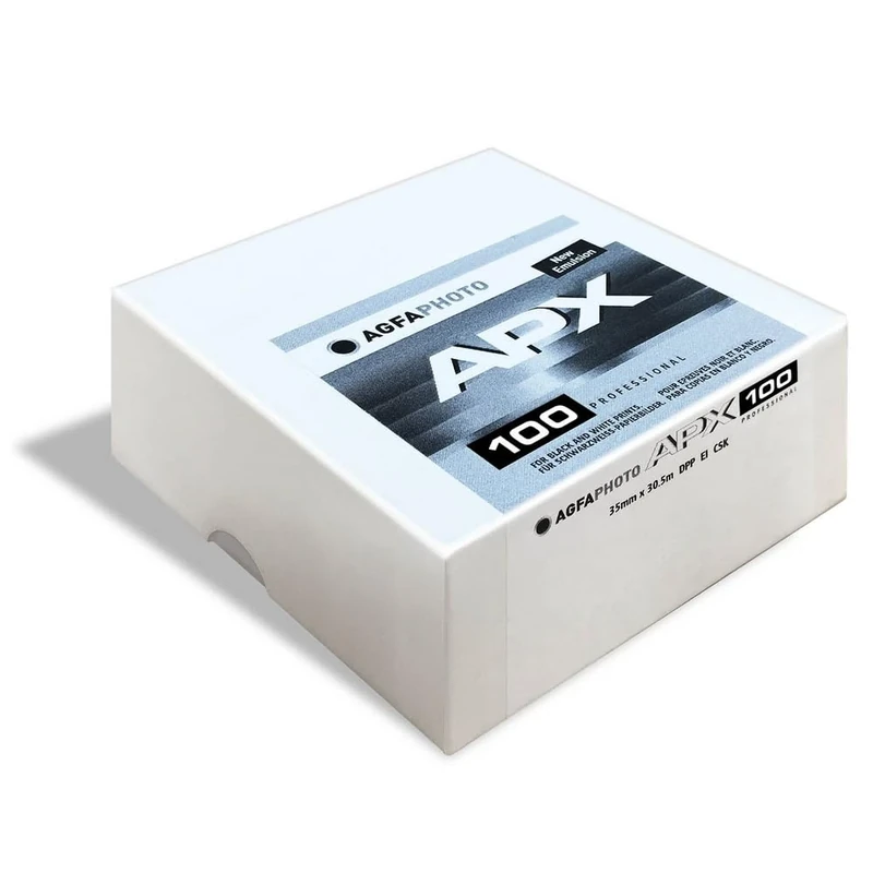 AGFAPHOTO - 6FR100 - APX 100 Professional - Pellicule Photo Noir et Blanc - 1 Pack de 4