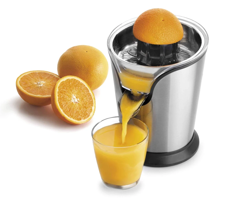 Lacor 69287 100 W Electric Orange Squeezer, 30 x 30 x 30 cm, Silver