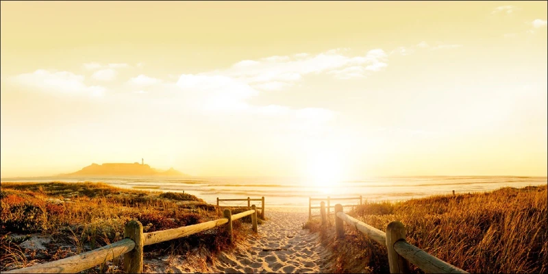 Pro-Art g1674h Giclee Wall Picture 'Sunrise' 120 x 60 cm, multicoloured, 100 x 50 cm - Image 1
