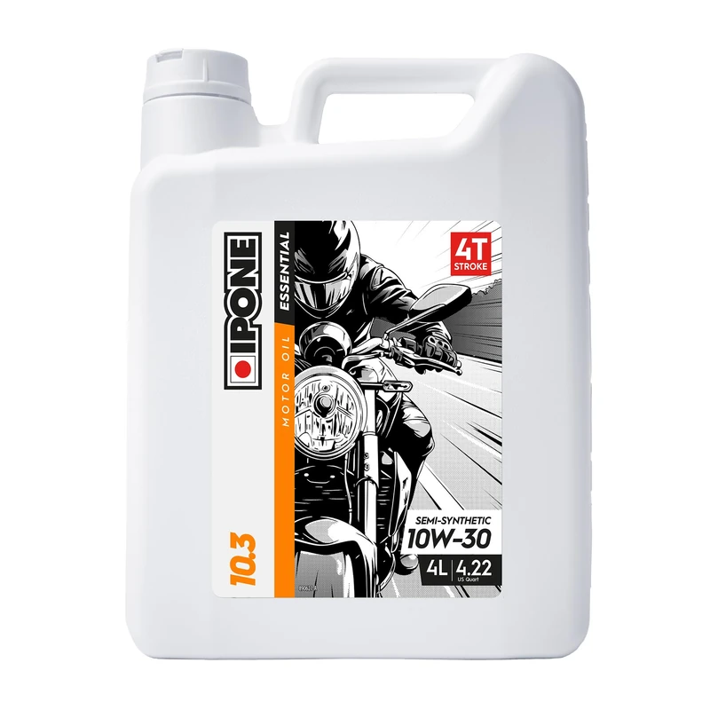 Ipone 800372 10.3 10 W30 Synthetic 4-Stroke Engine Oil