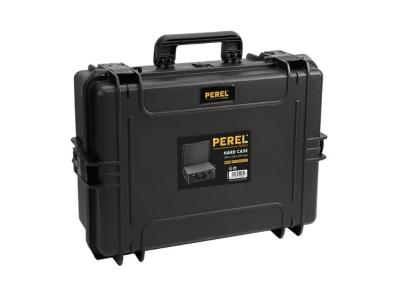 Max MAX540H245S IP67 Rated Waterproof Durable Watertight Equipment Photography with Hard Carry Plastic Transit Case/Pull Handle/Pick and Pluck Cubed foam/Flight Case Tool Box - Nero