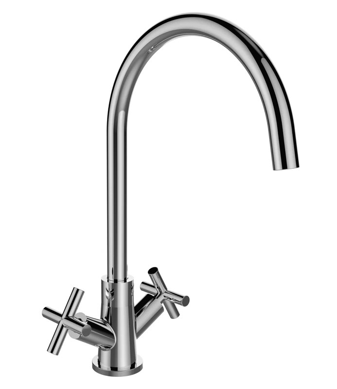 Bristan TNG EFSNK C Tangerine Easyfit Kitchen Sink Mixer Tap with Swivel Spout, Chrome
