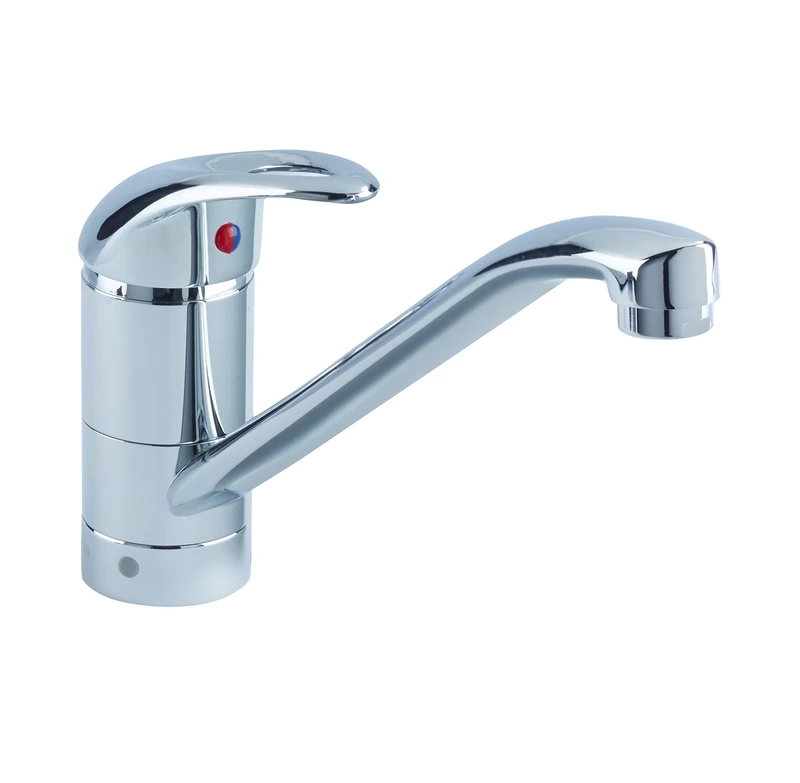Bristan J SFSNK EF C Java Single Flow Easyfit Kitchen Sink Mixer Tap with Swivel Spout, Chrome