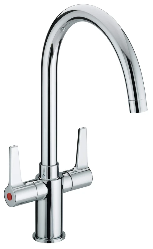 Bristan DUL SNK EF C Design Utility Lever Easyfit Kitchen Sink Mixer Tap with Swivel Spout, Chrome