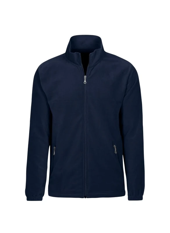Trigema Men's Jacket Blue Blau (navy 046) Large
