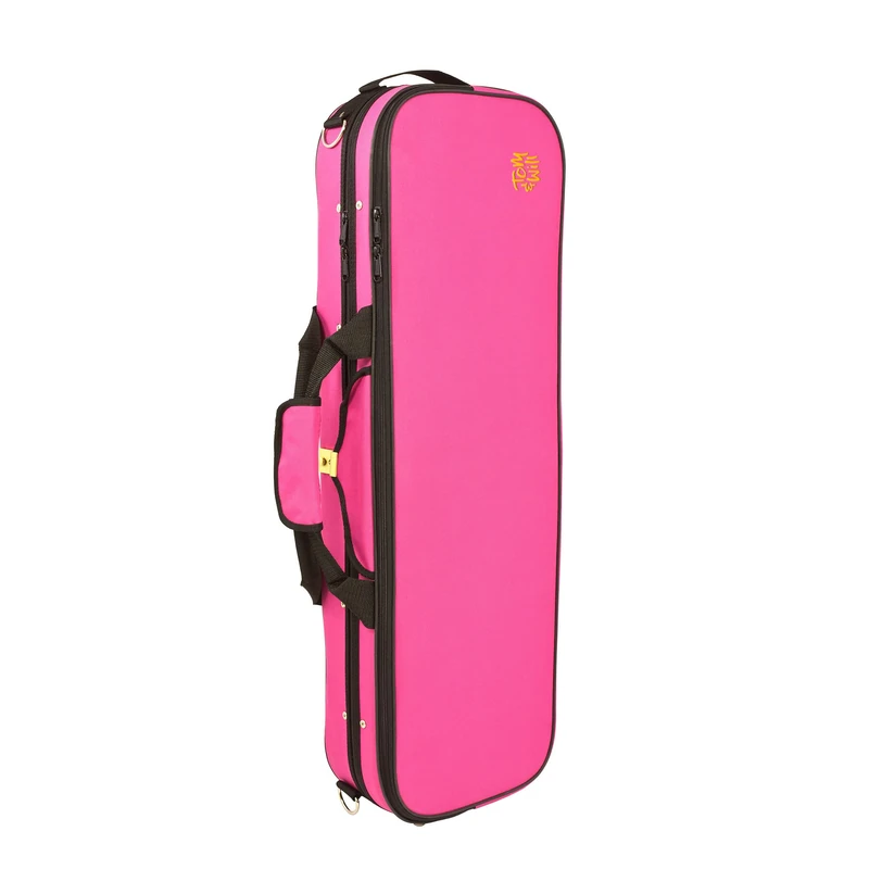 Tomandwill 43VL34-630 Classic 3/4 Size Violin Case,Hot Pink