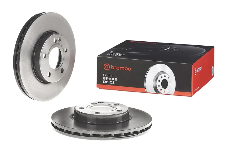 Brembo 09.B343.41 Front UV Coated Brake Disc - Set of 2