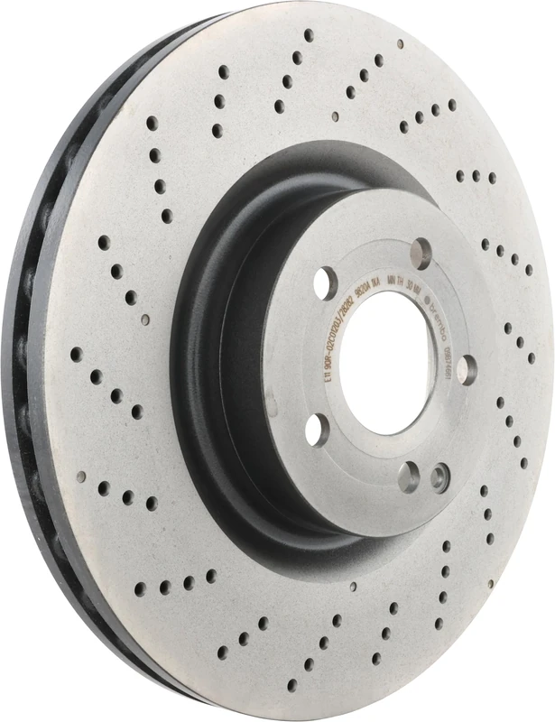 Brembo 09.B746.61 Front UV Coated Brake Disc - Single Piece