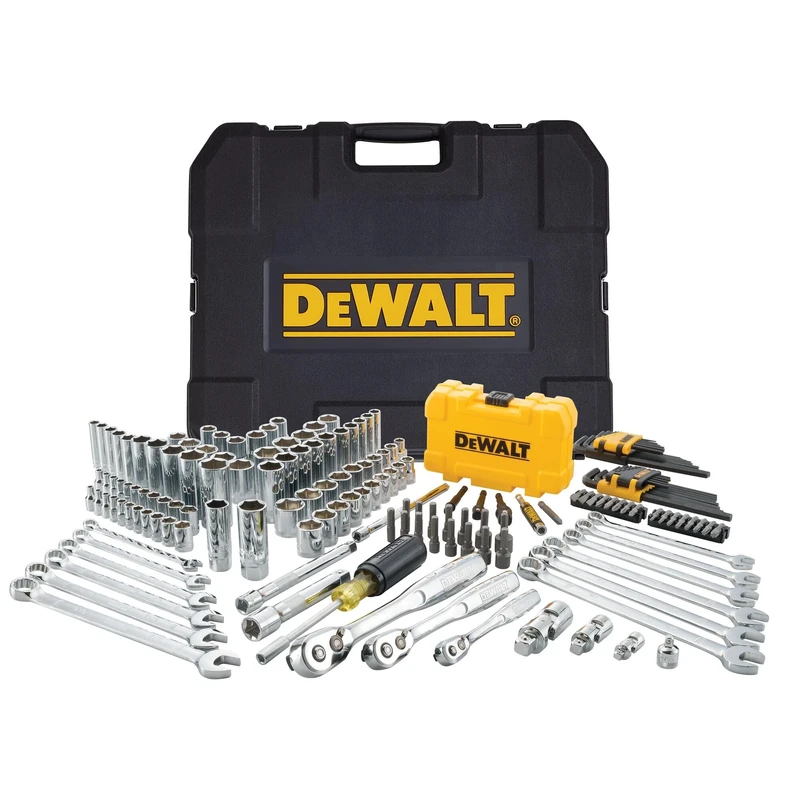 DEWALT DWMT73803 Mechanics Tools Kit and Socket Set, 168-Piece