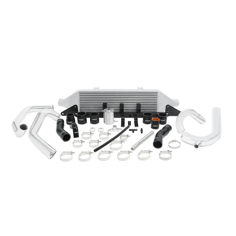 Mishimoto MMINT-WRX-01SL Front-Mount Intercooler Kit Compatible With Subaru WRX/STI 2001-2007 Silver