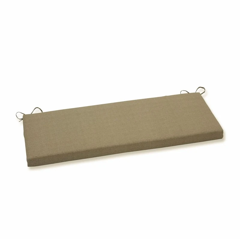 Pillow Perfect Monti Bench Cushion, Taupe