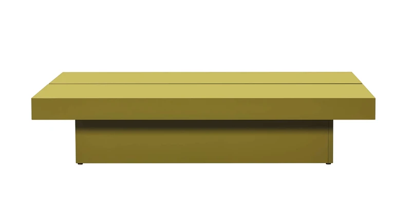 SYMBIOSIS, Myso Coffee Table, Green, 110x55x25 cm