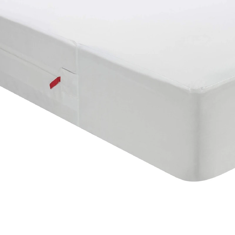 Pikolin Home - Sanitary Mattress Protector – Waterproof, Breathable, white Cama 200-200 x 190/200 cm white