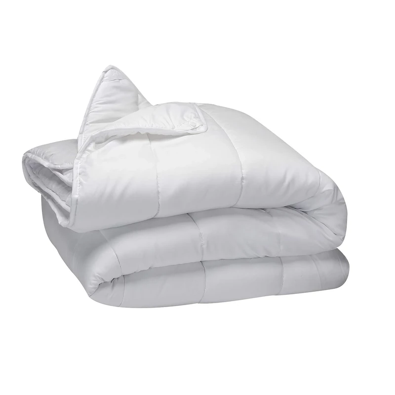 Pikolin Home Duvet/Quilt, Microfibre Filling – Four Seasons – Duo 150 + 300 g/m², White, Bett 80-135 x 200 cm