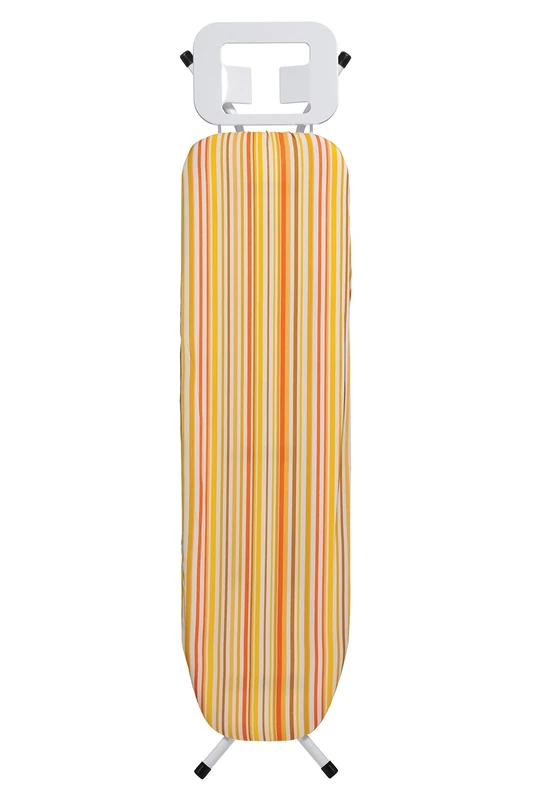 Premier Housewares Stripe Ironing Board - Orange/Yellow - Image 1