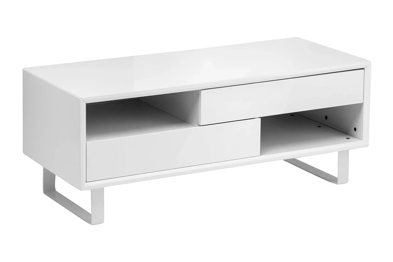 Premier Housewares High Gloss Coffee Table, White