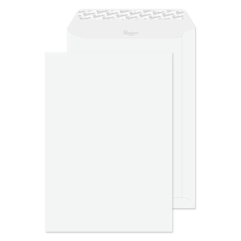 Blake Business C4 324 x 229 mm 120 gsm Pocket Peel & Seal Envelopes (91891) Diamond White Laid - Pack of 250