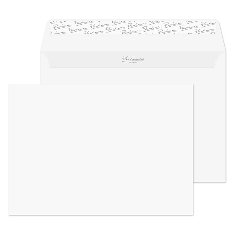 Blake Business C5 162 x 229 mm 120 gsm Peel & Seal Wallet Envelopes (31707) Ice White Wove - Pack of 500