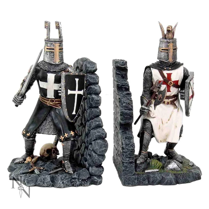 Nemesis Now The Duel Bookends 24cm Grey