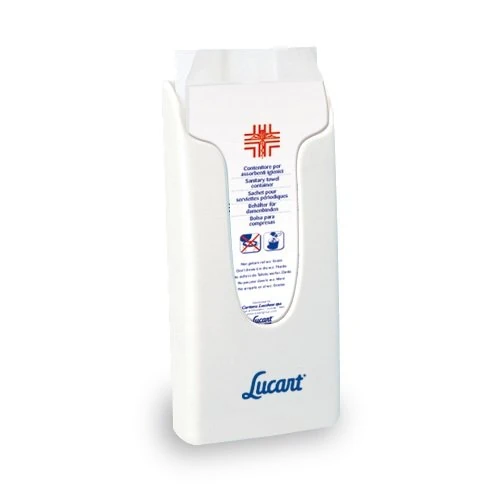 Lucart Professional 892038 Periodic Bag Dispenser Napkins, White (Pack of 6)