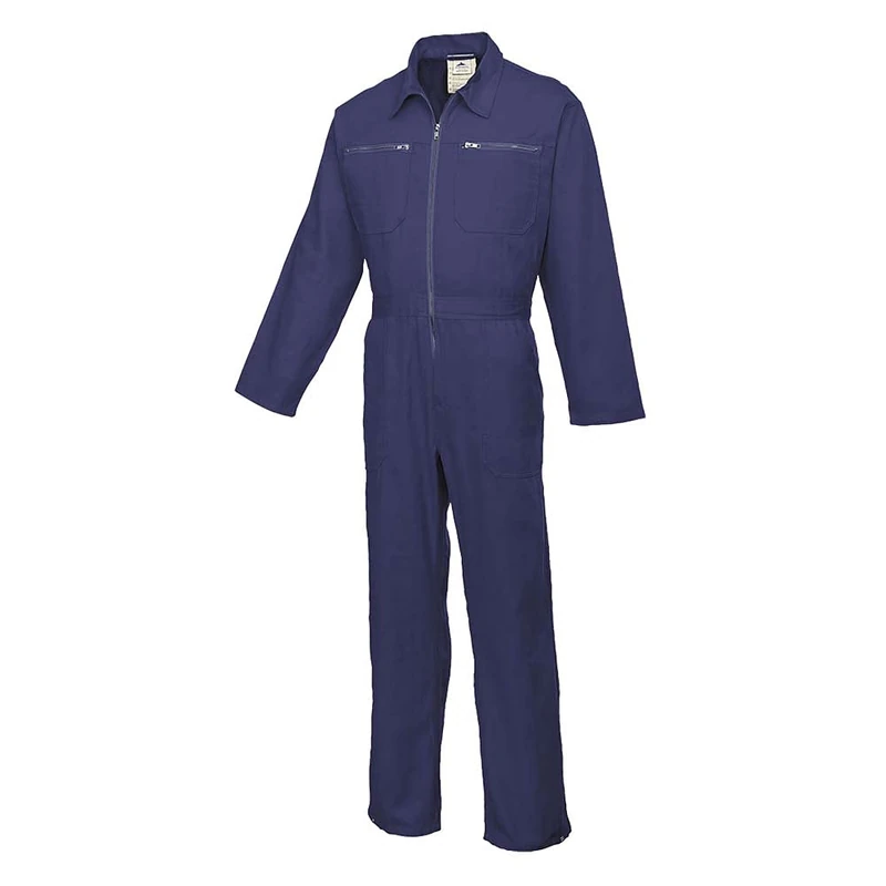 Portwest Cotton Boilersuit, Size: XL, Colour: Navy, C811NARXL