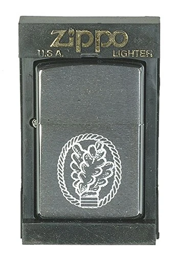 Zippo Lighter, Metal, Brushed Chrome, One Size