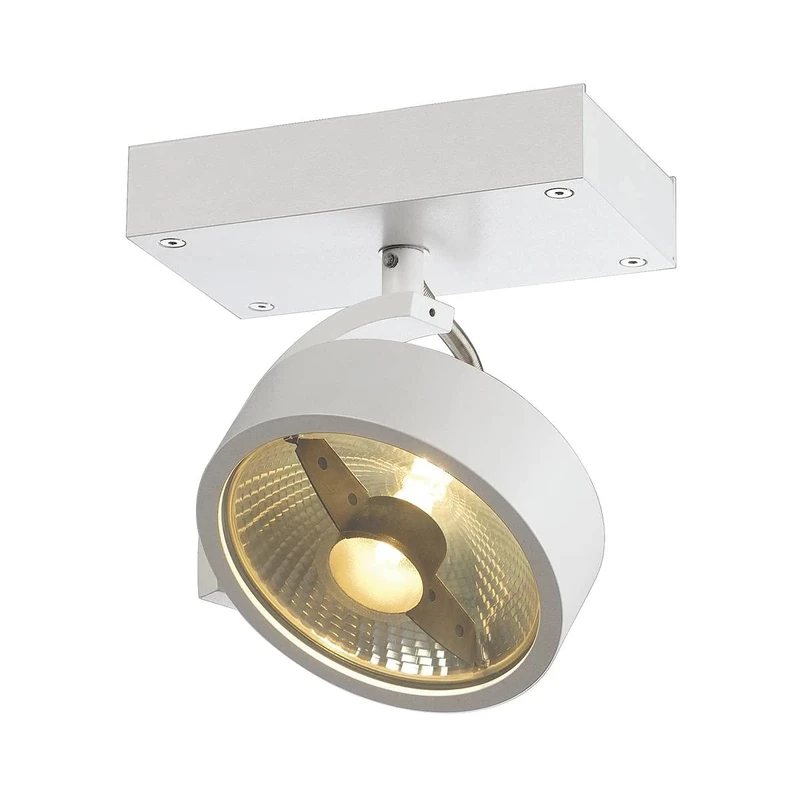 SLV KALU/Internal Illumination, Surface, Wall-Mounted Light, Ceiling spot / GU10 75W White, Aluminium, 75 W, 147301