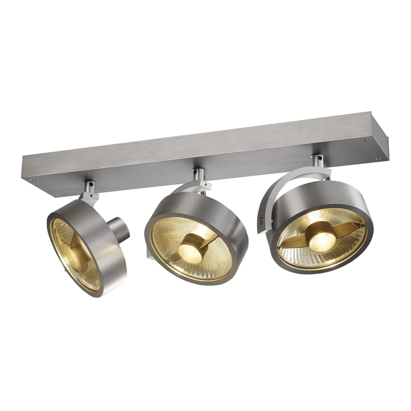 SLV Wall and Ceiling-Mounted Light KALU/Internal Ceiling and Wall Illumination, Surface-Mounted Light, Wall-Mounted Light, Ceiling Spotlight / GU10 75W Aluminium