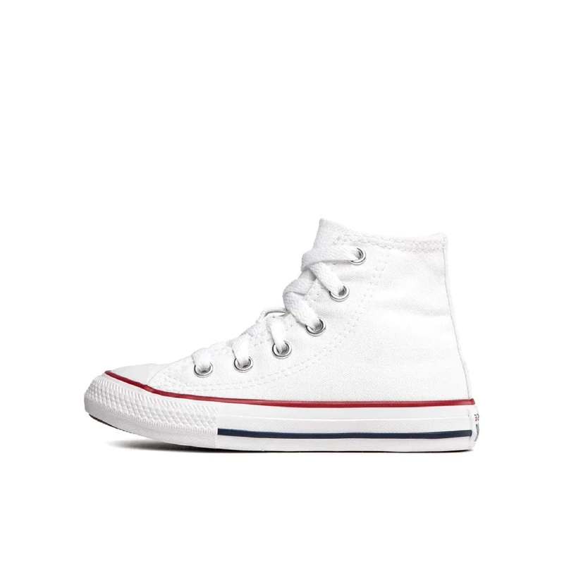 Converse All Star Hi Youth Trainers Optical White - 13 Youth UK