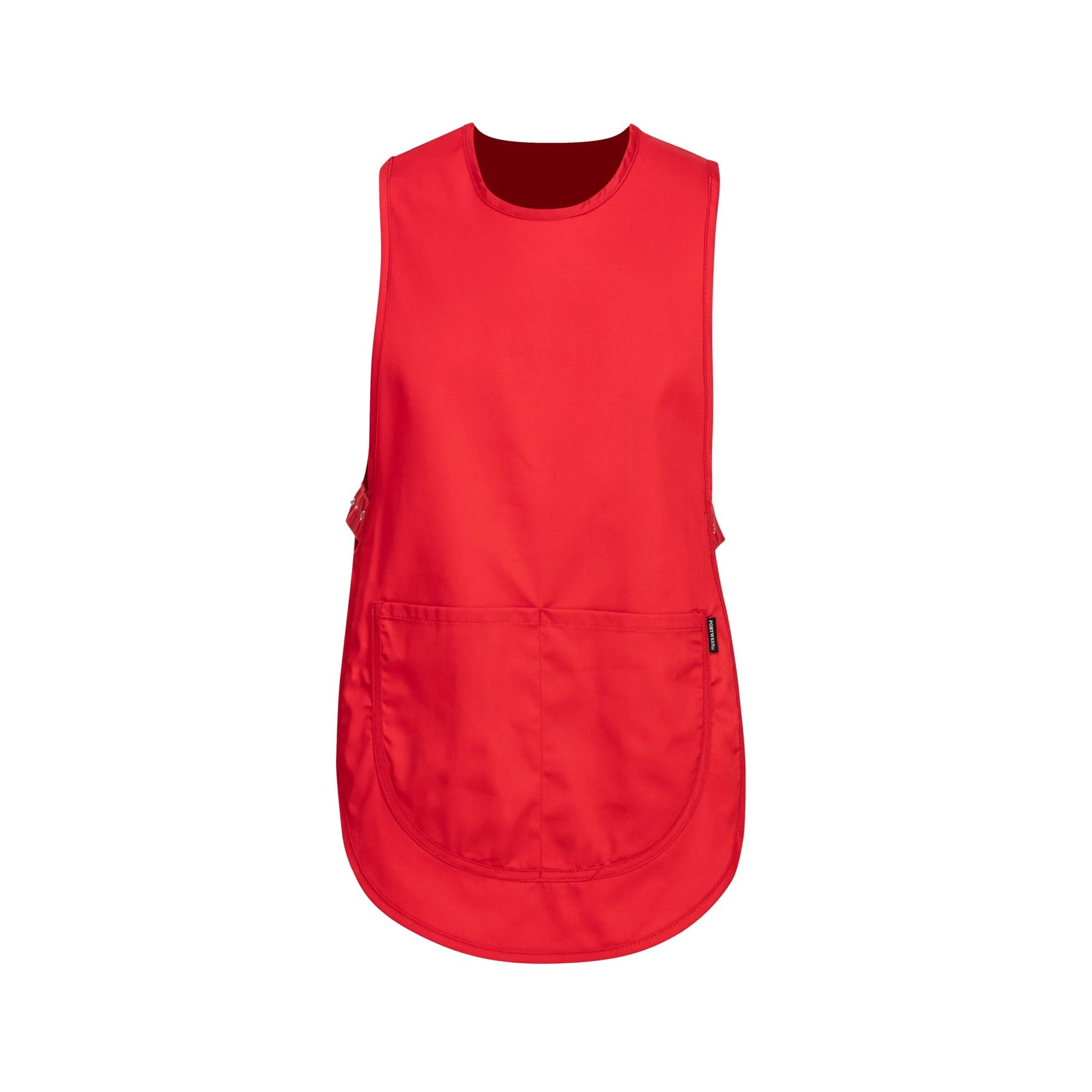 Portwest S843 Workwear Adjustable Safety Tabard Red, S/M