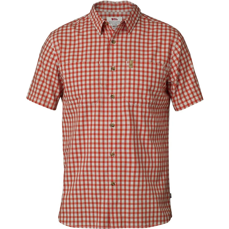 Fjällräven Stuga Men High Coast T-Shirt, Men, T-Shirt, 82423-214, Flame orange, XL