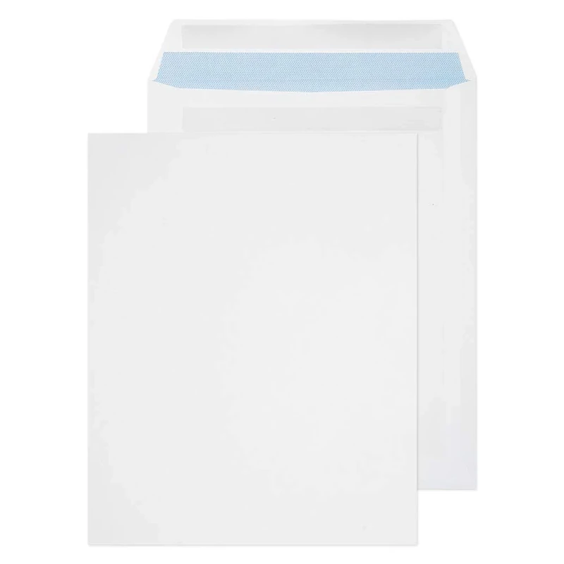 Blake Purely Everyday 270 x 216 mm 100 gsm Pocket Self Seal Envelopes (9086) White - Pack of 250