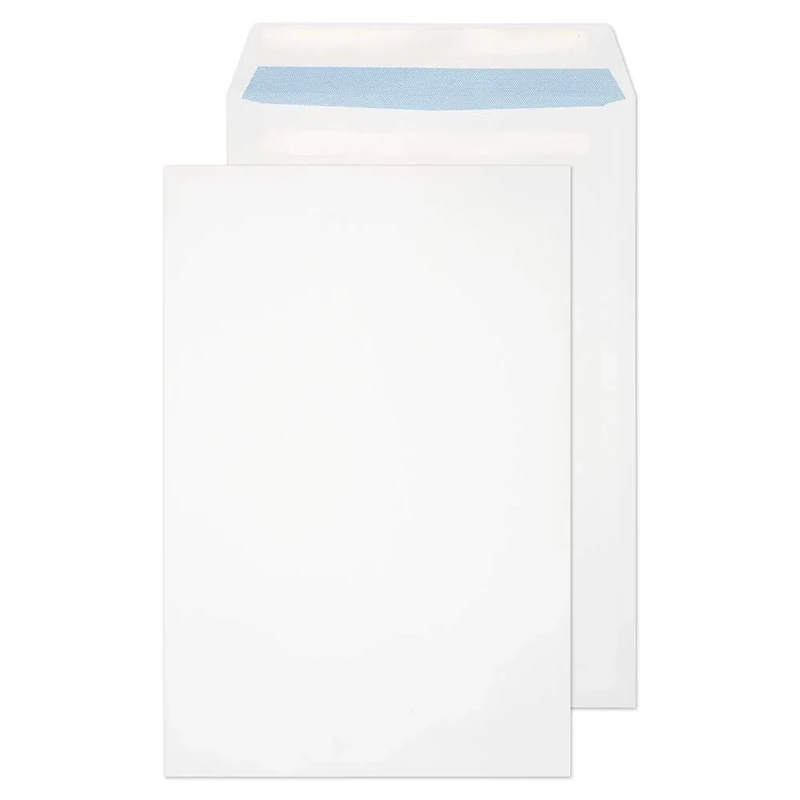 Blake Purely Everyday 381 x 254 mm 120 gsm Pocket Self Seal Envelopes (6086) White - Pack of 250