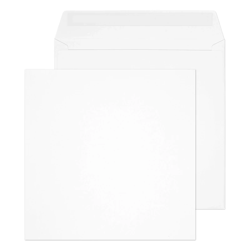 Blake Purely Everyday 240 x 240 mm 120 gsm Square Peel & Seal Envelopes (2240PS) Ultra White Wove - Pack of 250