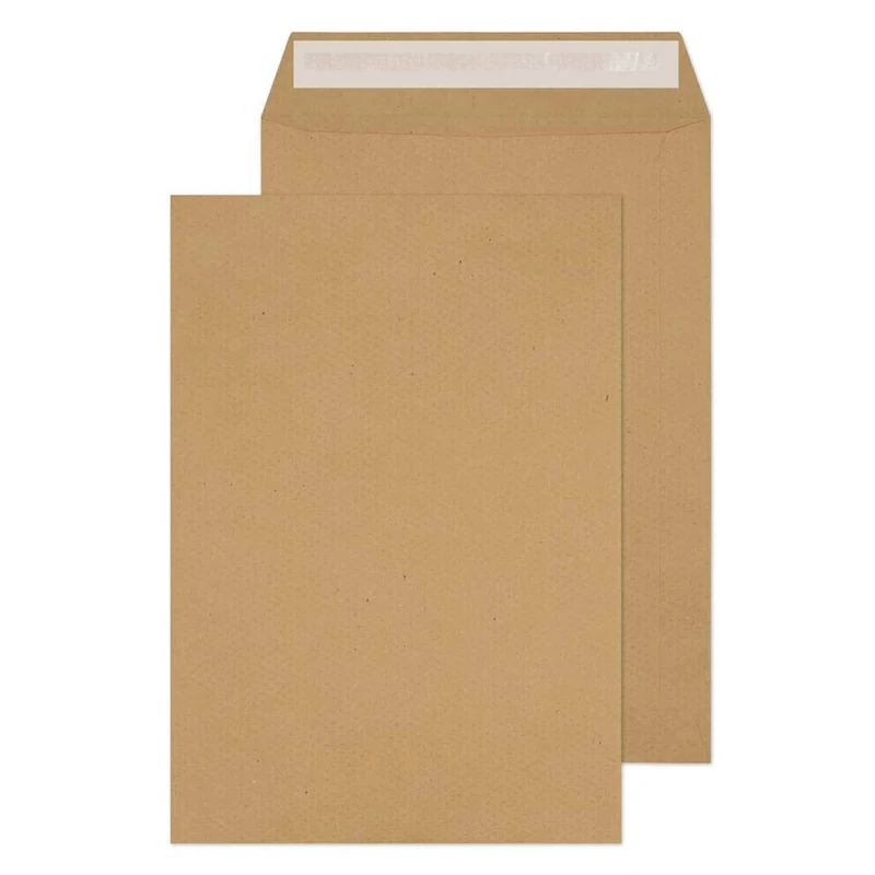 Blake Purely Everyday 254 x 178 mm 115 gsm Pocket Peel & Seal Envelopes (14886PS) Manilla - Pack of 500