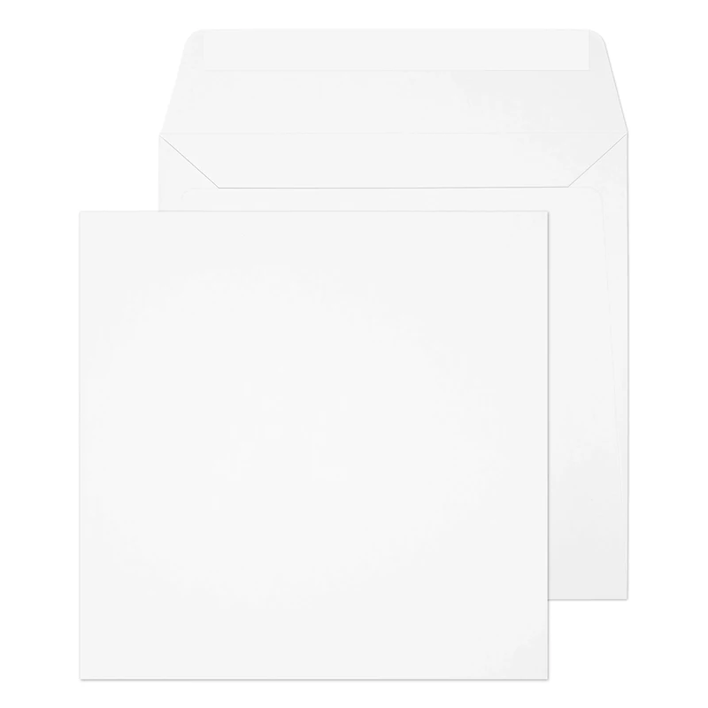 Blake Purely Everyday 205 x 205 mm 100 gsm Square Peel & Seal Envelopes (0205PS) White - Pack of 250