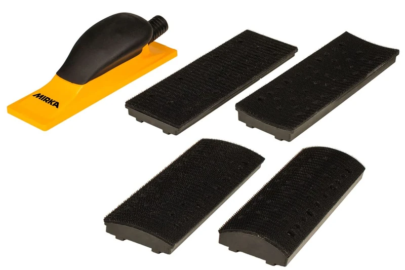 Mirka 8391520111 Handblock Kit Grip 40 Litre 70 x 198 MM Yellow - Image 1