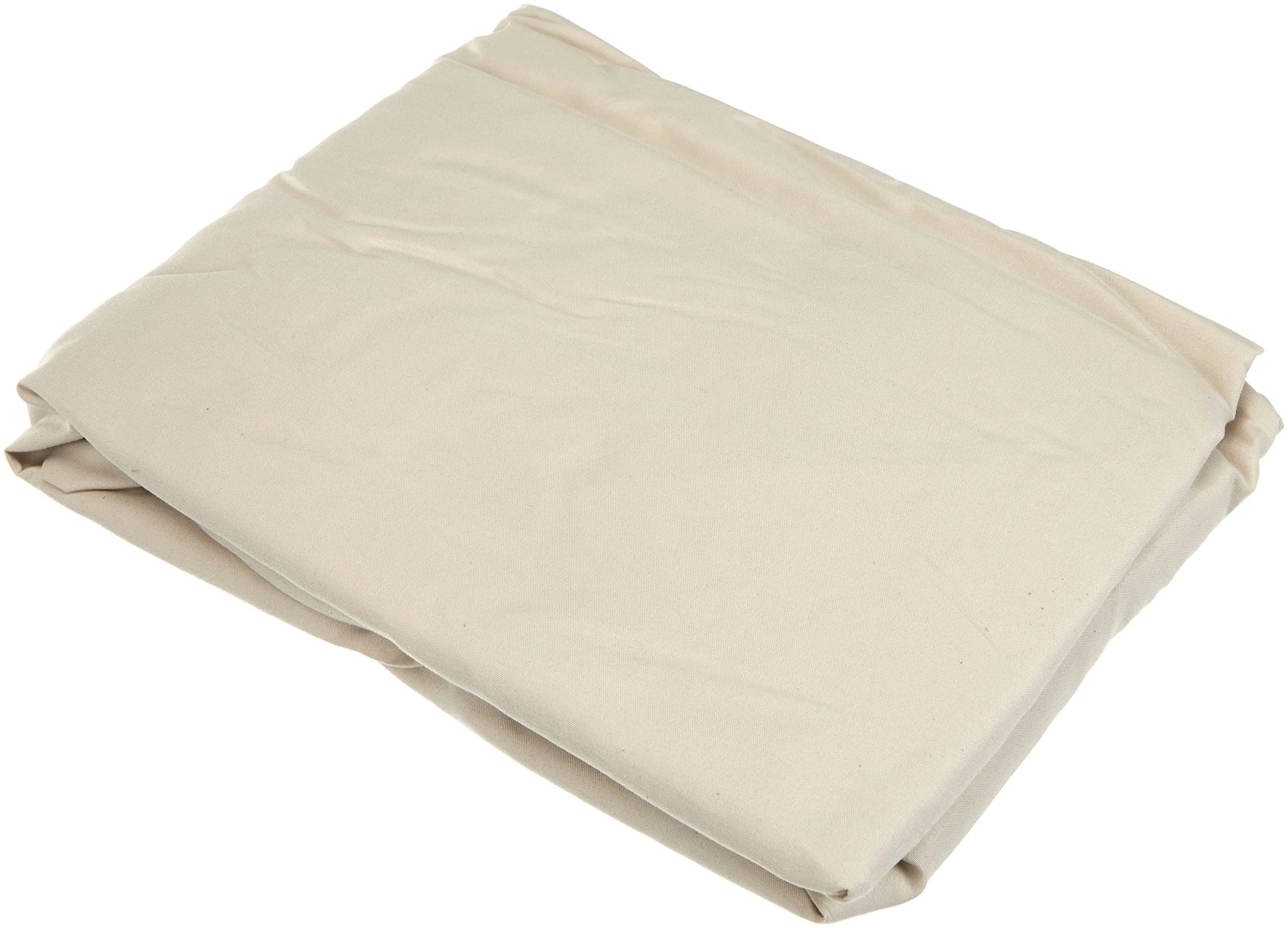 Amazon Basics Soft Microfibre Fitted Sheet, Deep Pocket 12 inch (30 cm), 90 x 200 x 30 cm, Beige