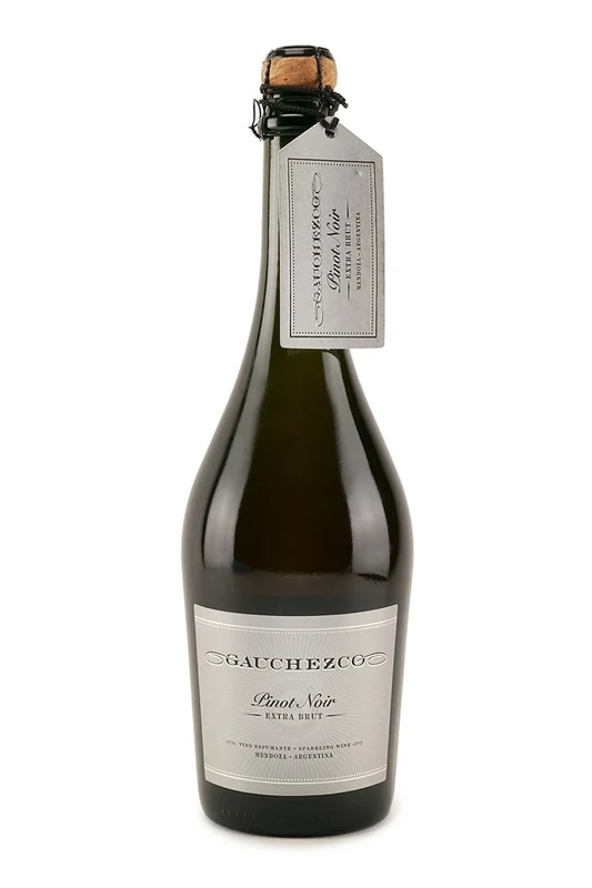 Gauchezco Pinot Noir Sparkling Extra Brut Non Vintage Wine, 75 cl (Case of 3)