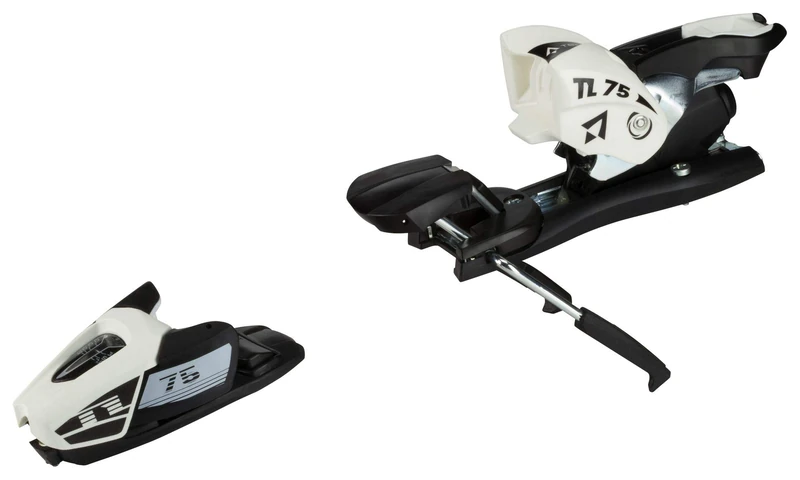Tecno Pro Alpine Skiing N TL75 B80 Binding, White/Black, One Size - Image 1