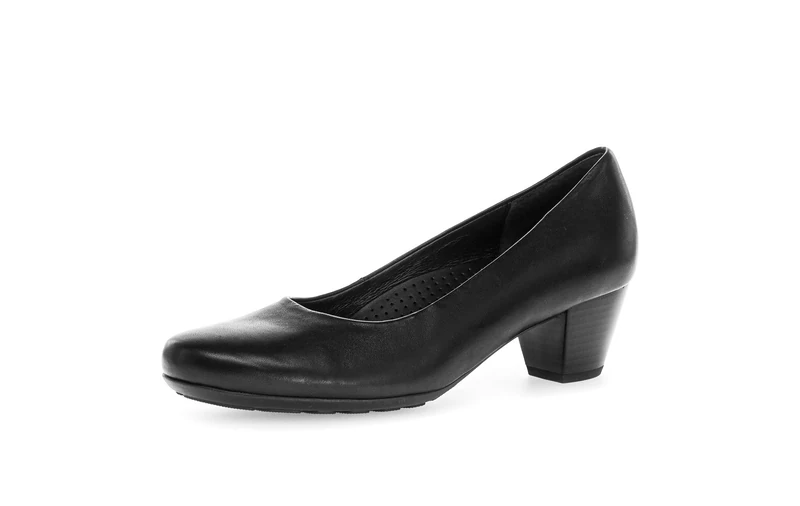 Gabor, Women's, Brambling, Closed-Toe Pumps, Black (Black Leather), 37 EU - Image 1