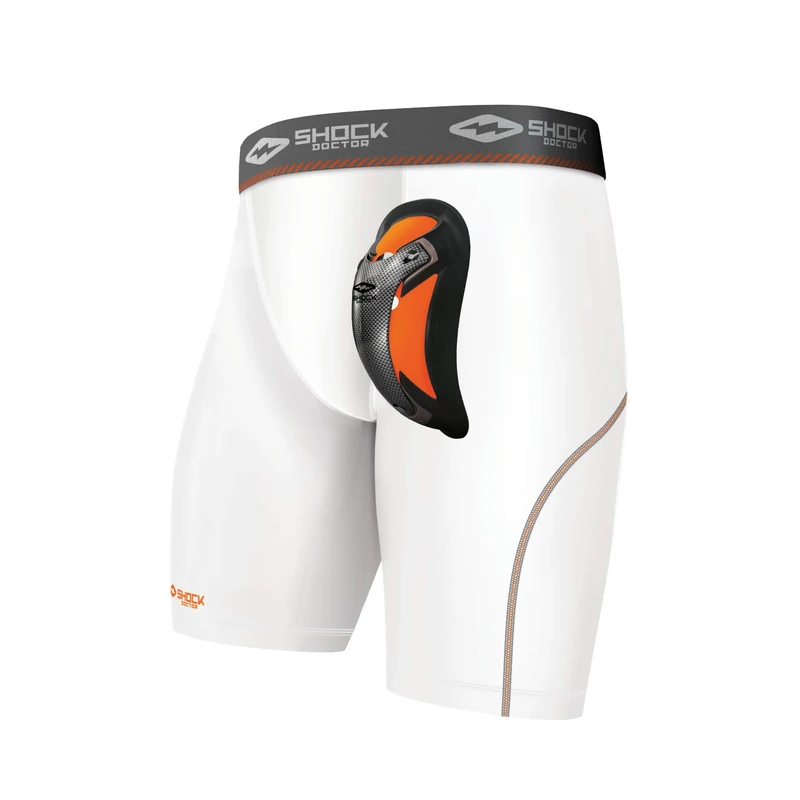 Shock Doctor Men's Compression With Ultra Carbon Flex Cup Shorts