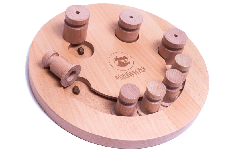 My Intelligent Dogs MID-SMI Intelligence Toy for Dogs, Smile, M