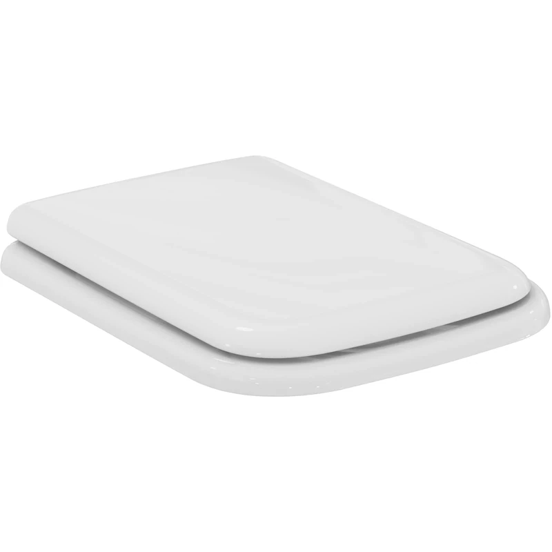 Ideal Standard K700501 Tonca Toilet seat, White, Sandwich|Quadratisch|Normal Close